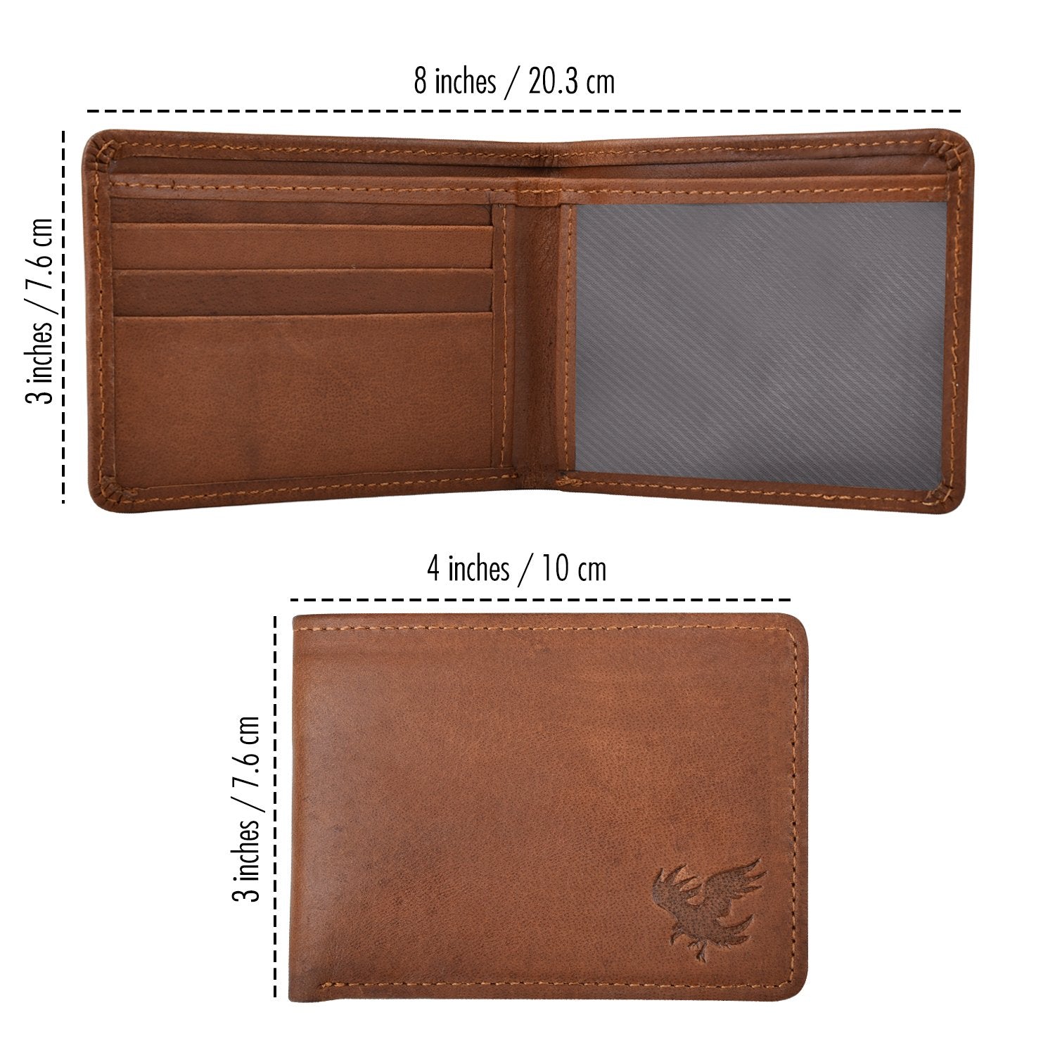 Dollar Size | Leather Wallets
