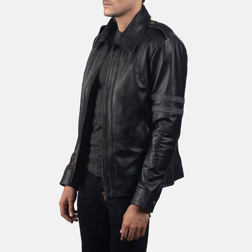 Armstrong Black | Leather Jacket | Men