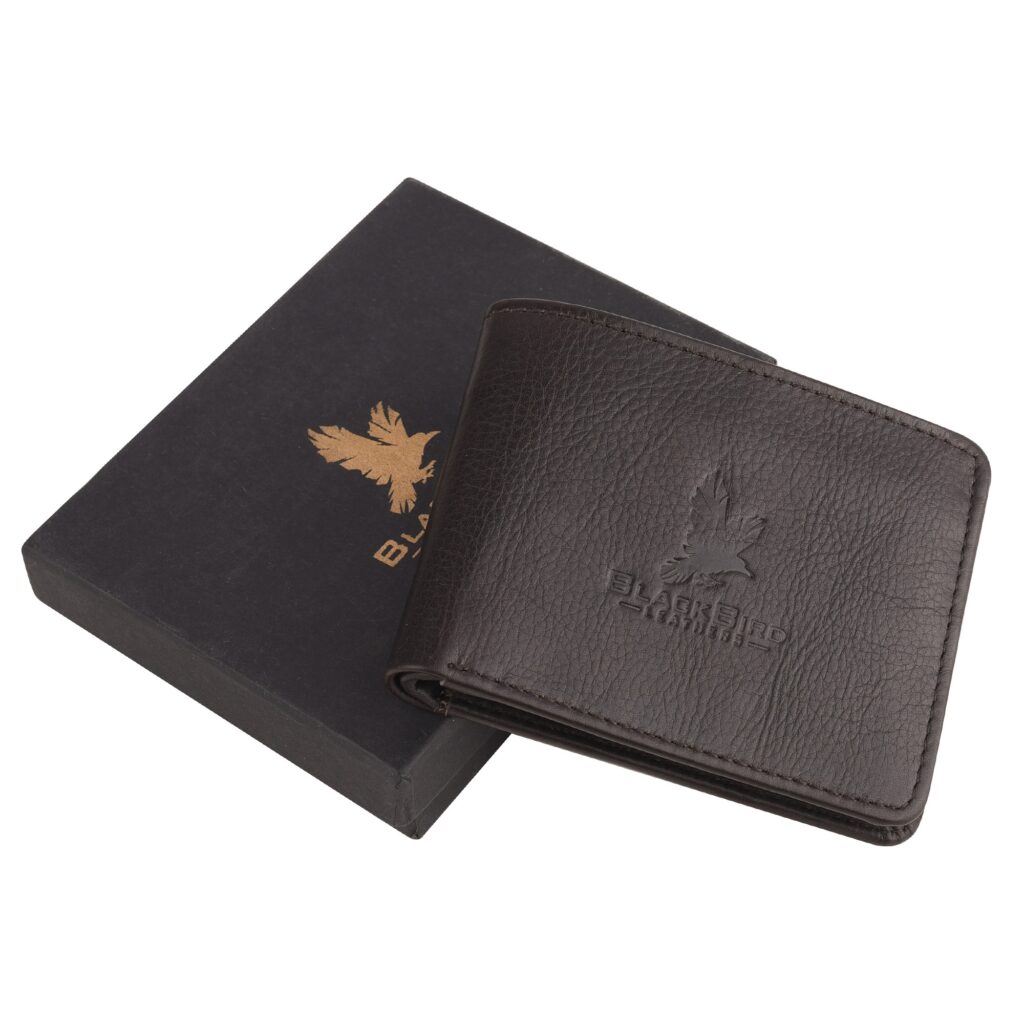 Blackbirds leather wallet