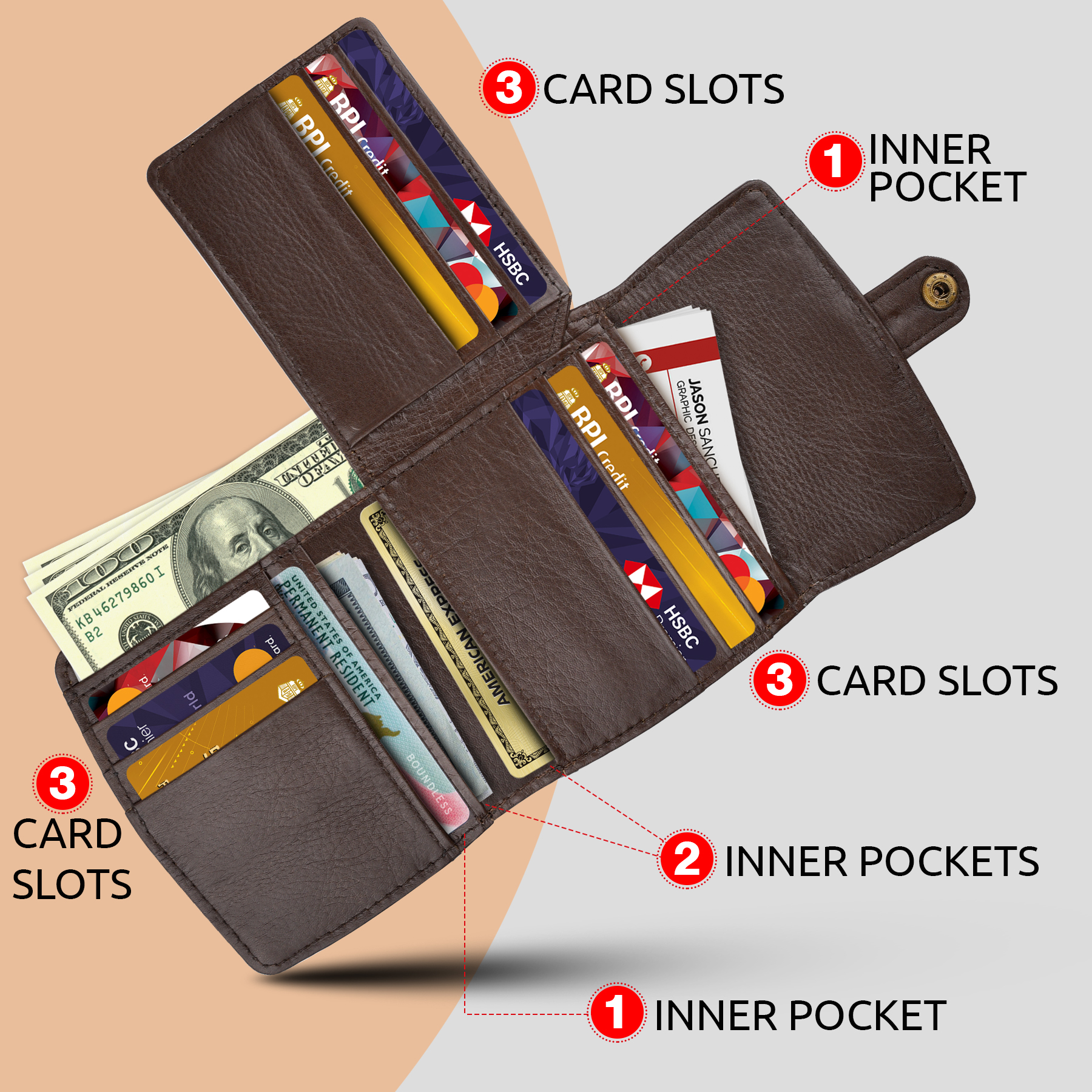 Bags Wallets Disney Wallet multicolored casual look 