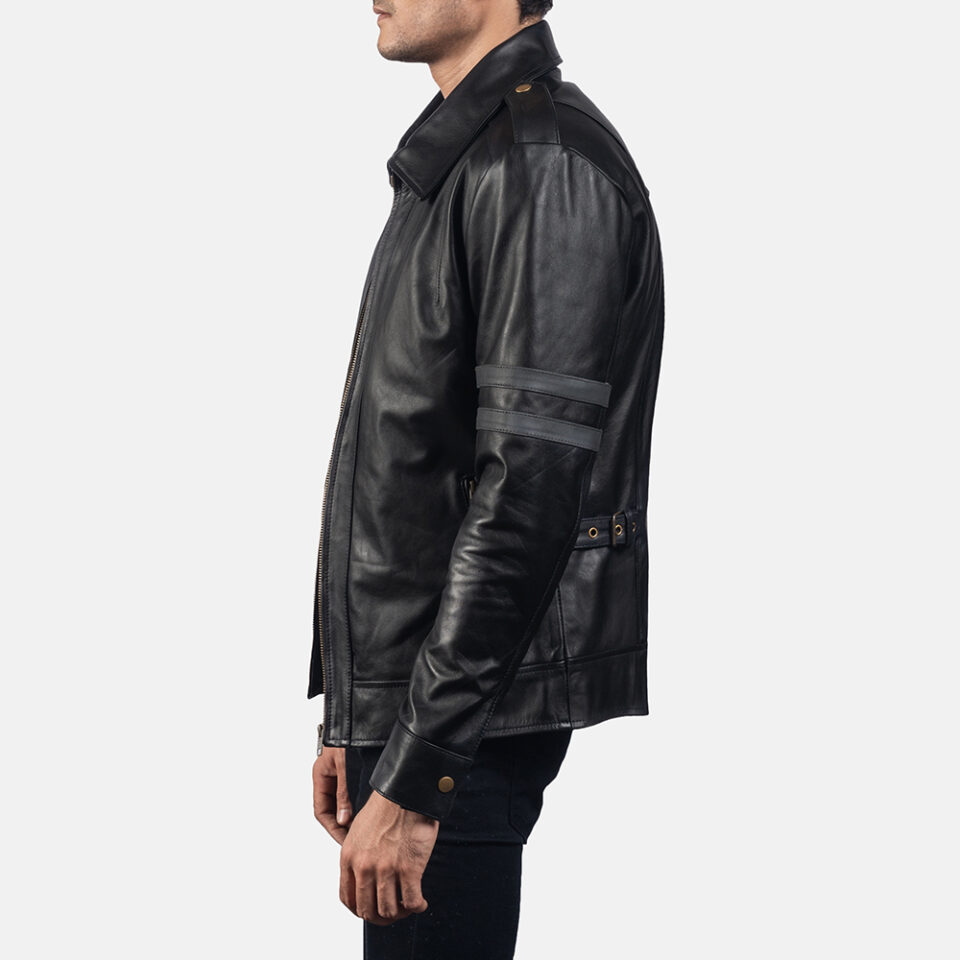 Armstrong Black | Leather Jacket | Men | Blackbird Leathers