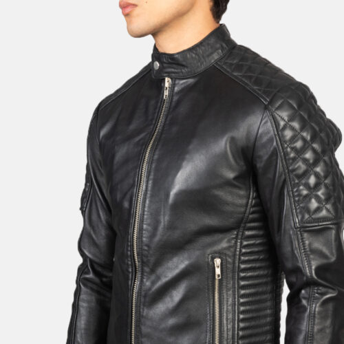 biker leather jacket