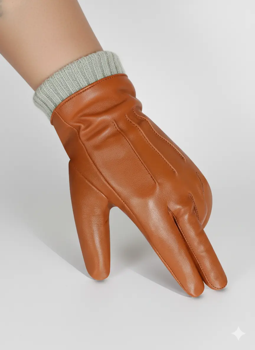 sheepskin leather gloves (3)